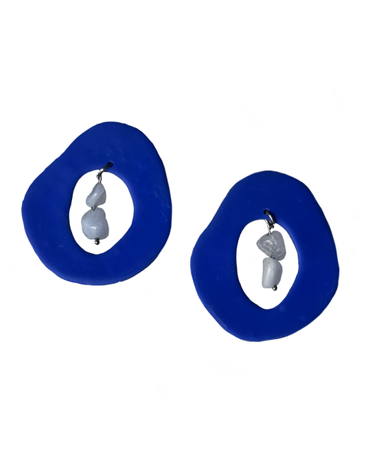 Pendientes Sydney Azul