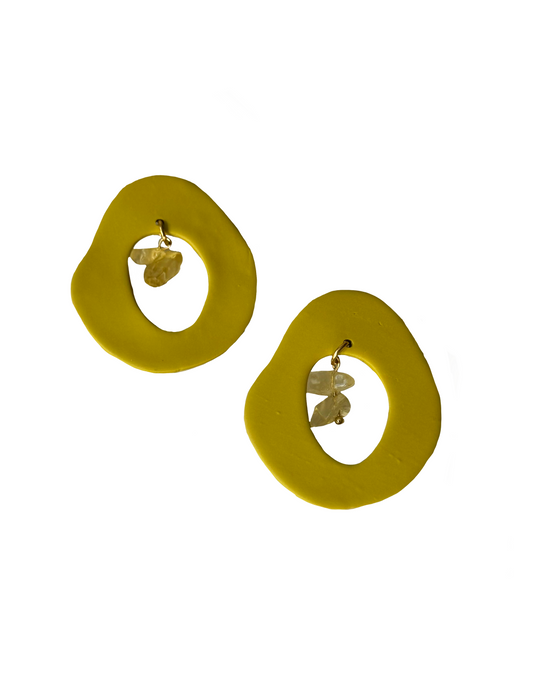 Pendientes Sydney Verde